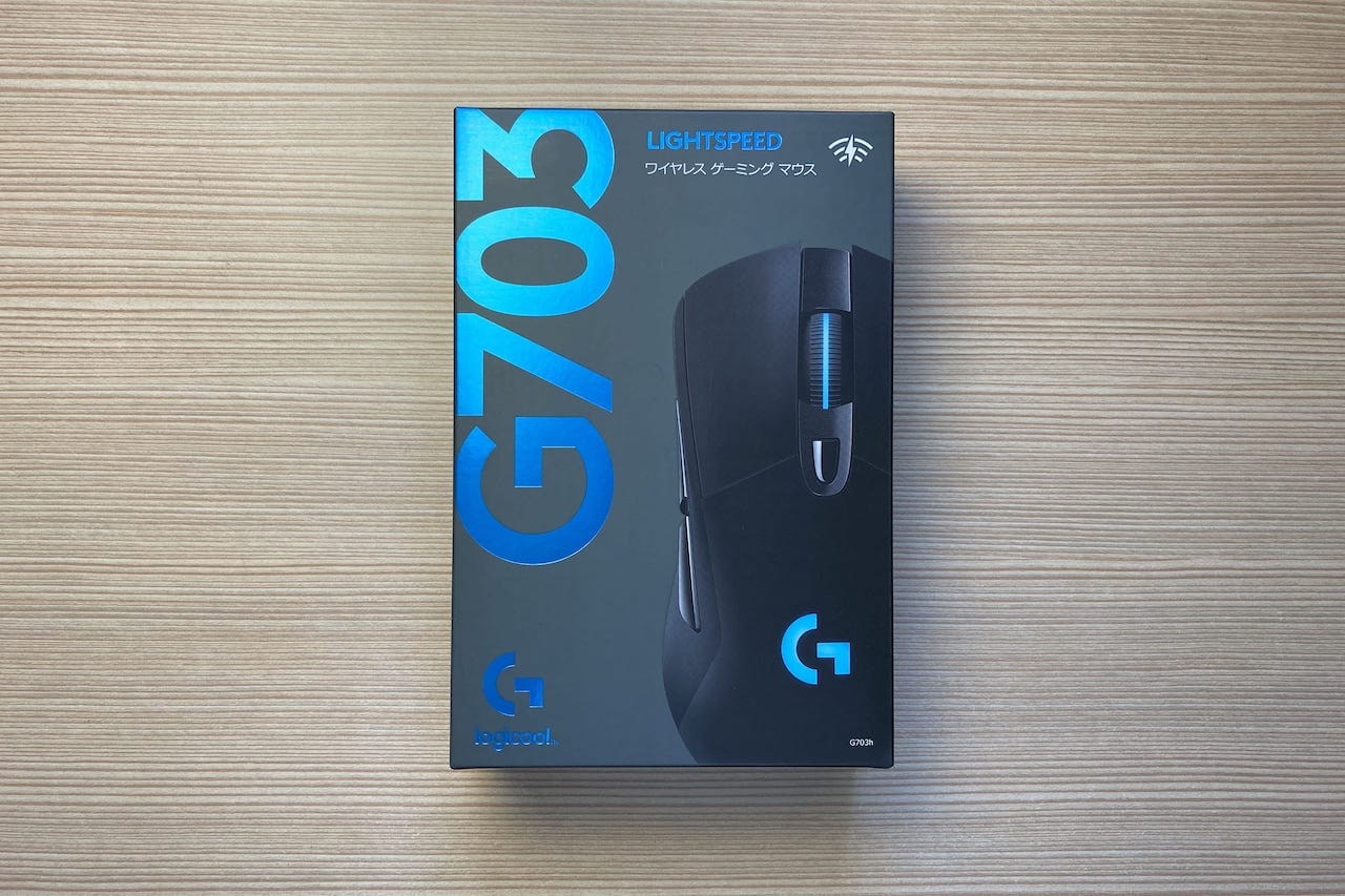 Logicool G703h レビュー：かぶせ持ちマウスの傑作