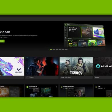 Nvidia app settings thumbnail